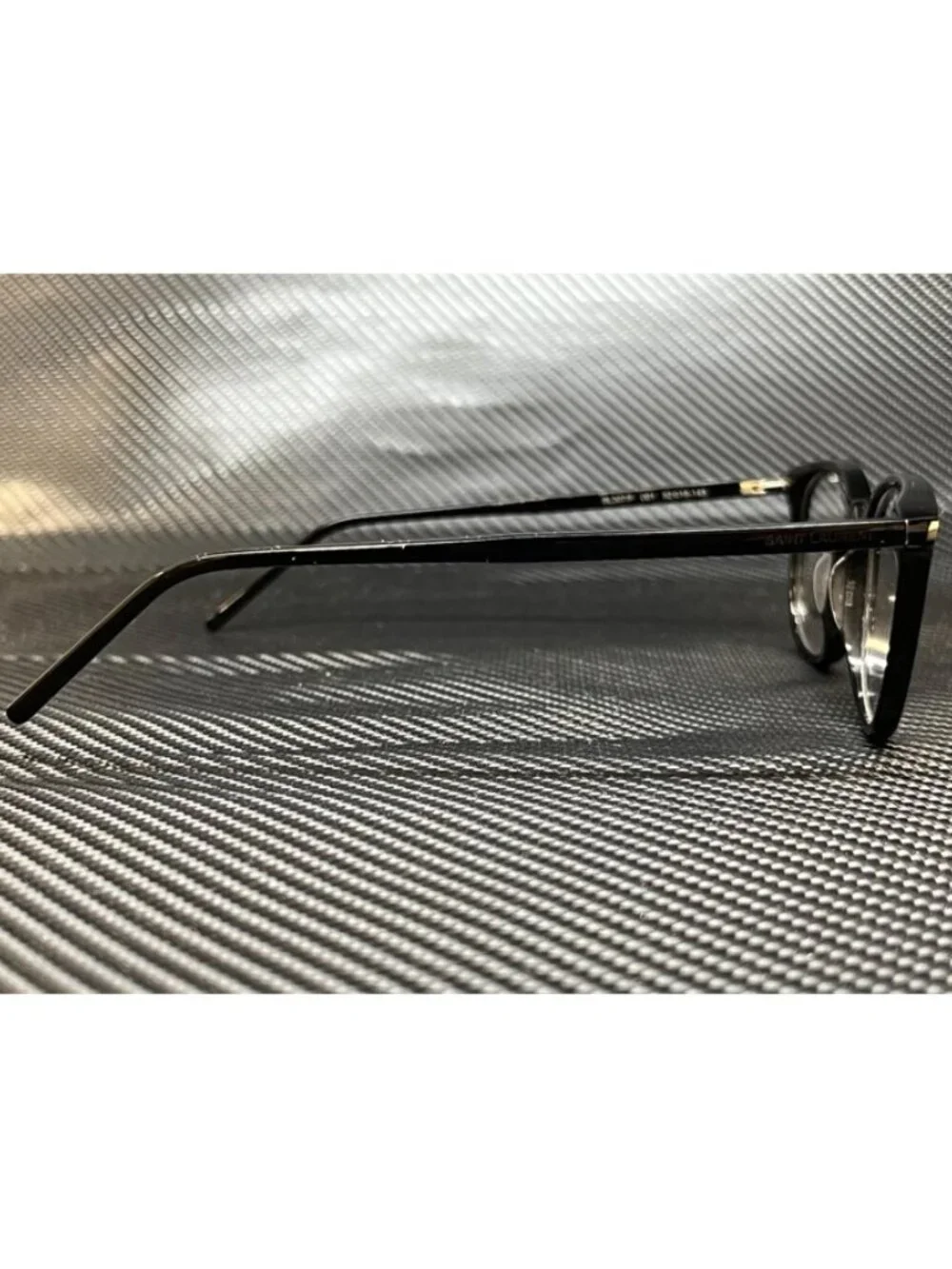 New Yves Saint Laurent Women  Black Eyeglasses  52- 18-